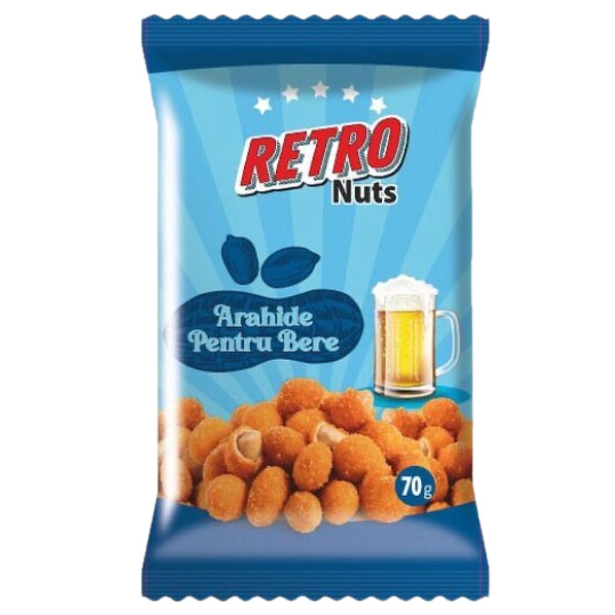 Arahide Retro pentru Bere, 70g