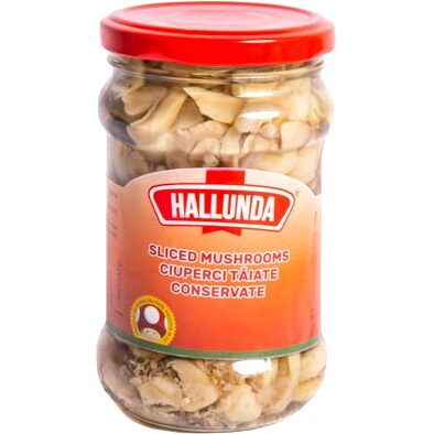 Ciuperci taiate Hallunda, 300ml