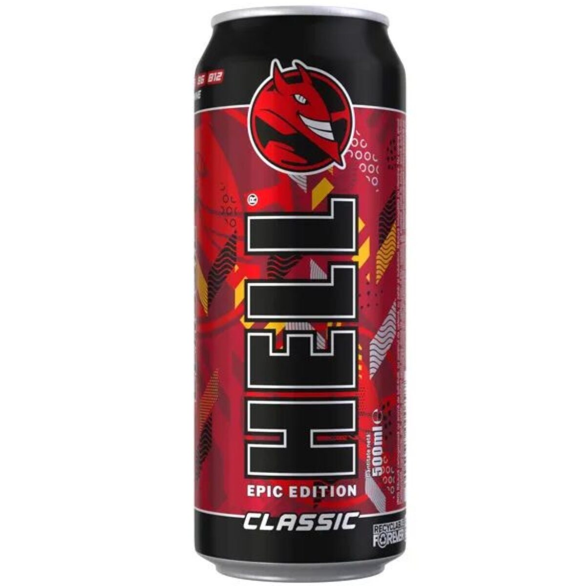 Bautura energizanta Hell Epic Classic, doza, 500ml, SGR