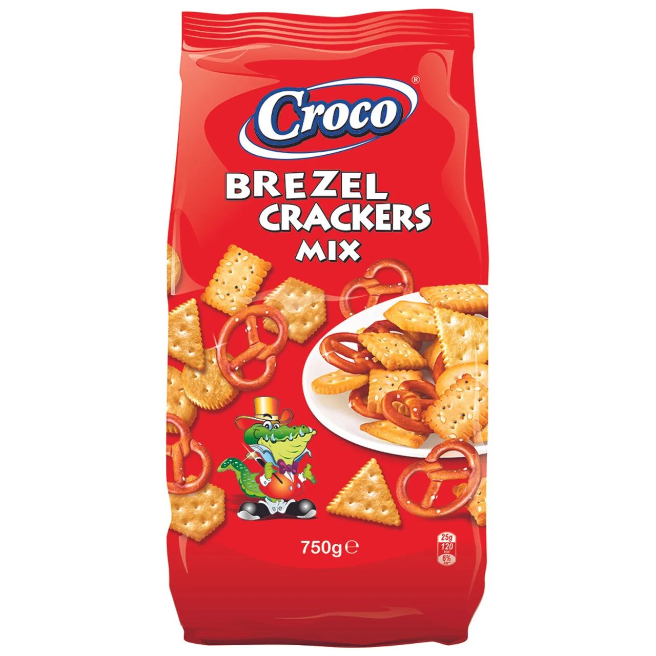 Mix Brezel Si Crackers, 750 g, Croco