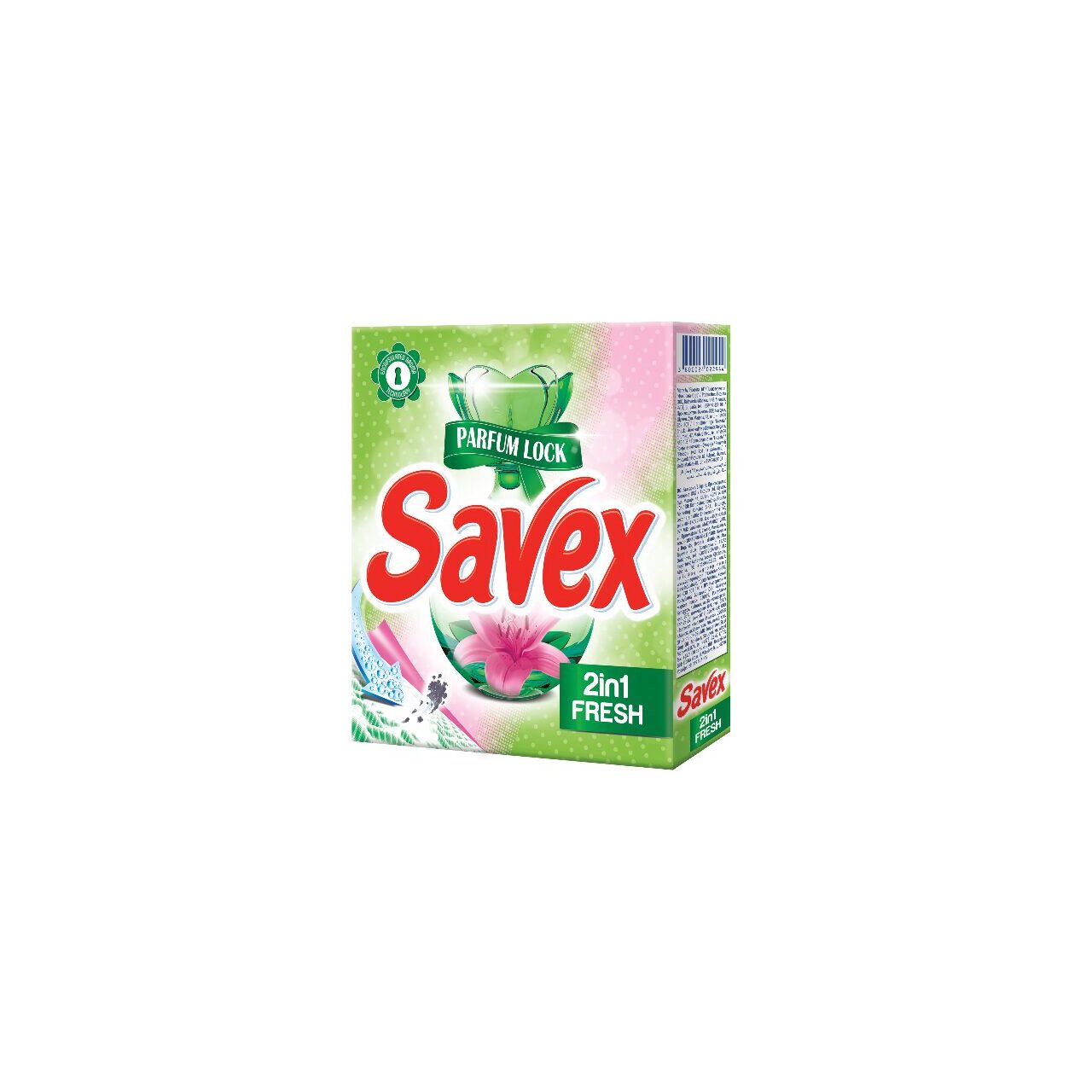 Detergent automat Savex 2 in 1 Fresh, 300g