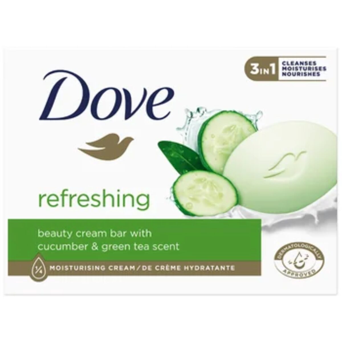 Sapun solid Dove Refreshing, 90 g