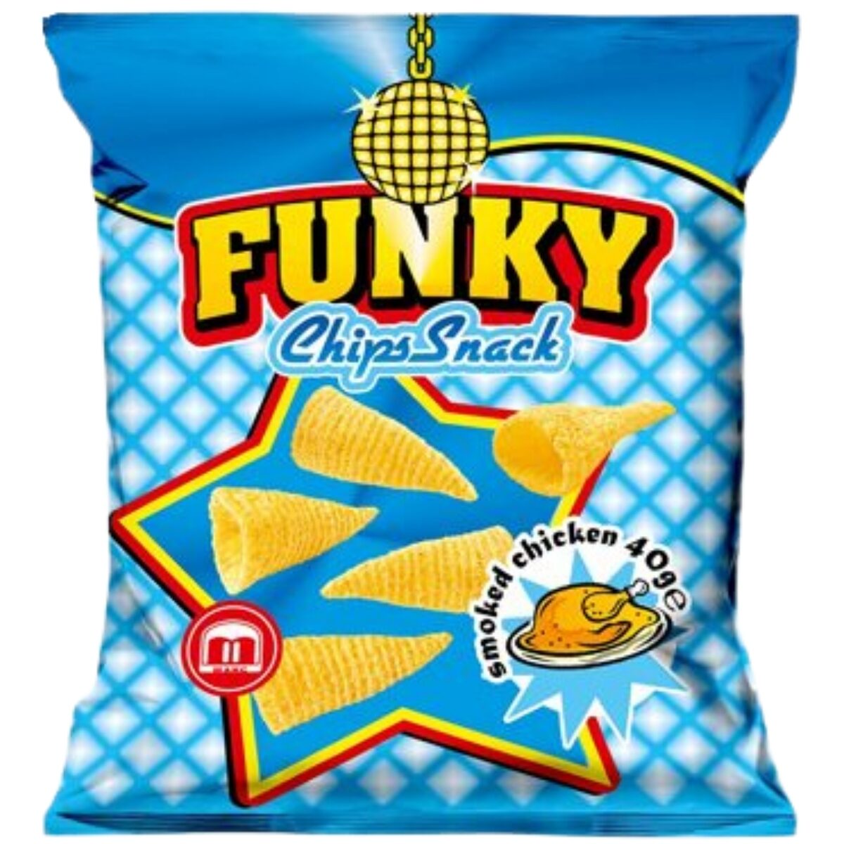 Snack Funky cu aroma de pui 40g