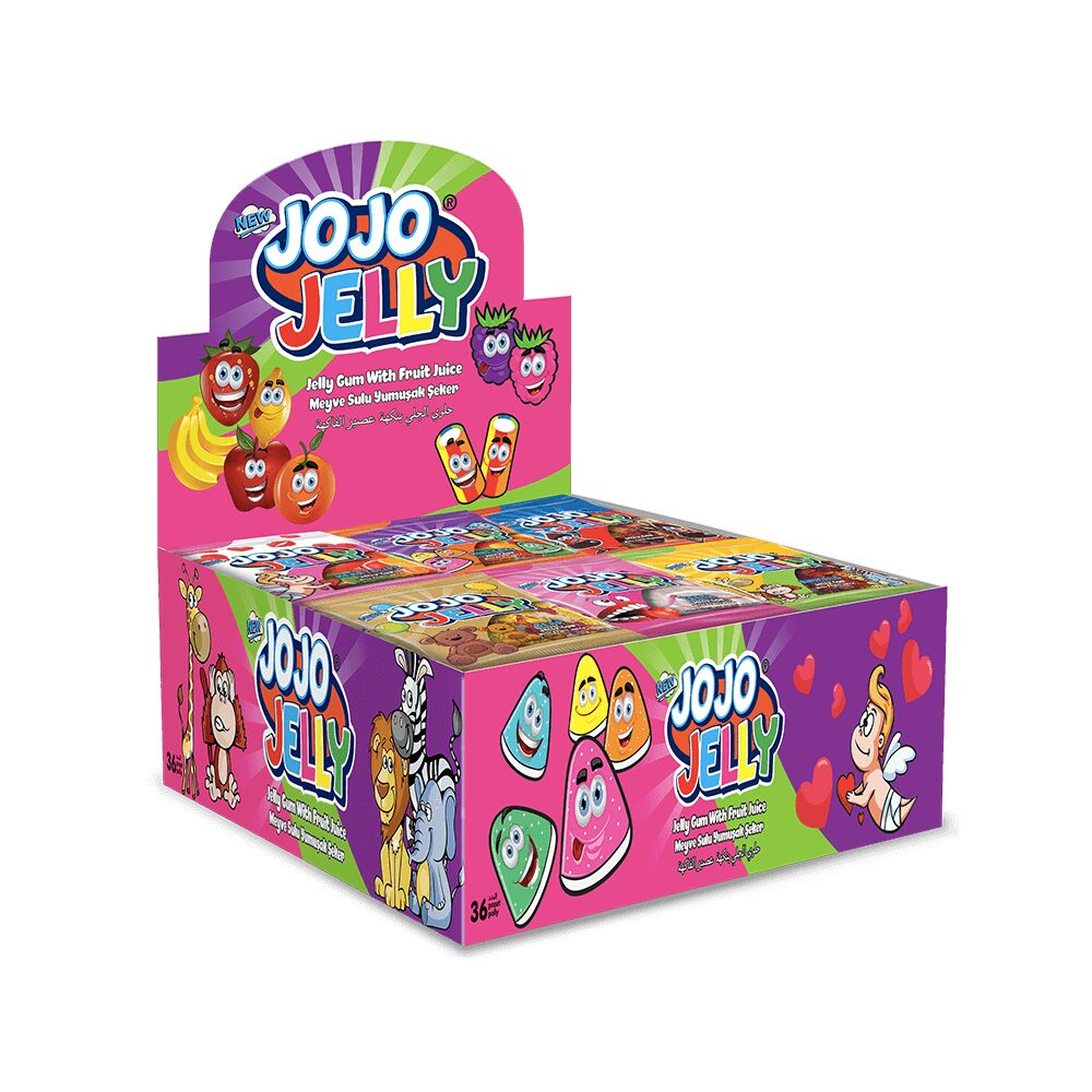 JoJo Jelly Mix Jelly – Mini jeleuri mixte 15 g