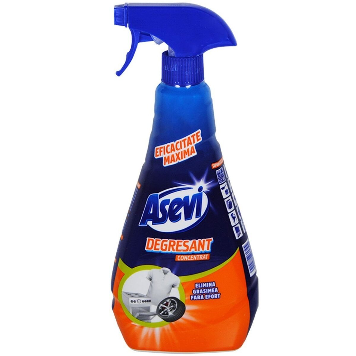 Solutie degresant bucatarie superconcentrat Asevi 750ml