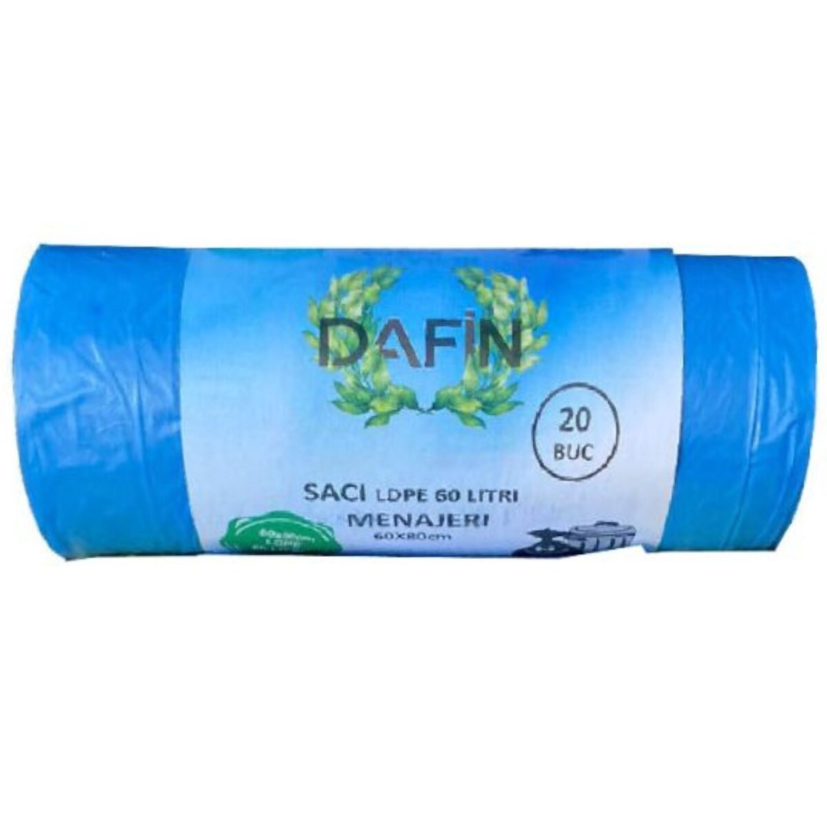 Saci menajeri, Dafin,20 bucati, 60 L