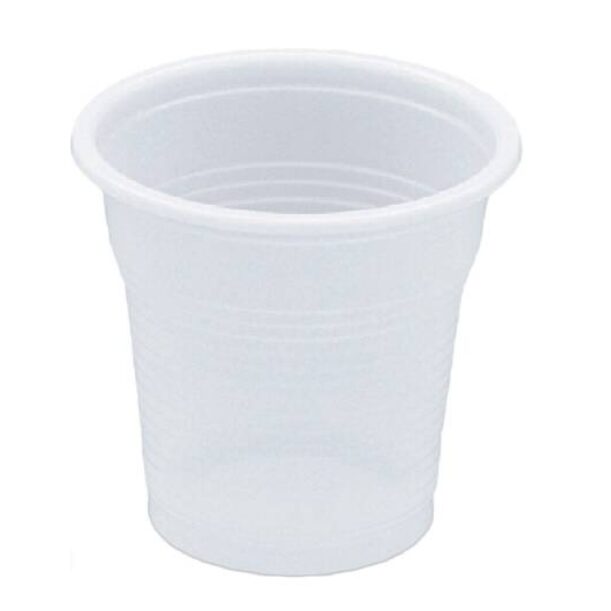 Pahare plastic 80 ml, 40 bucati