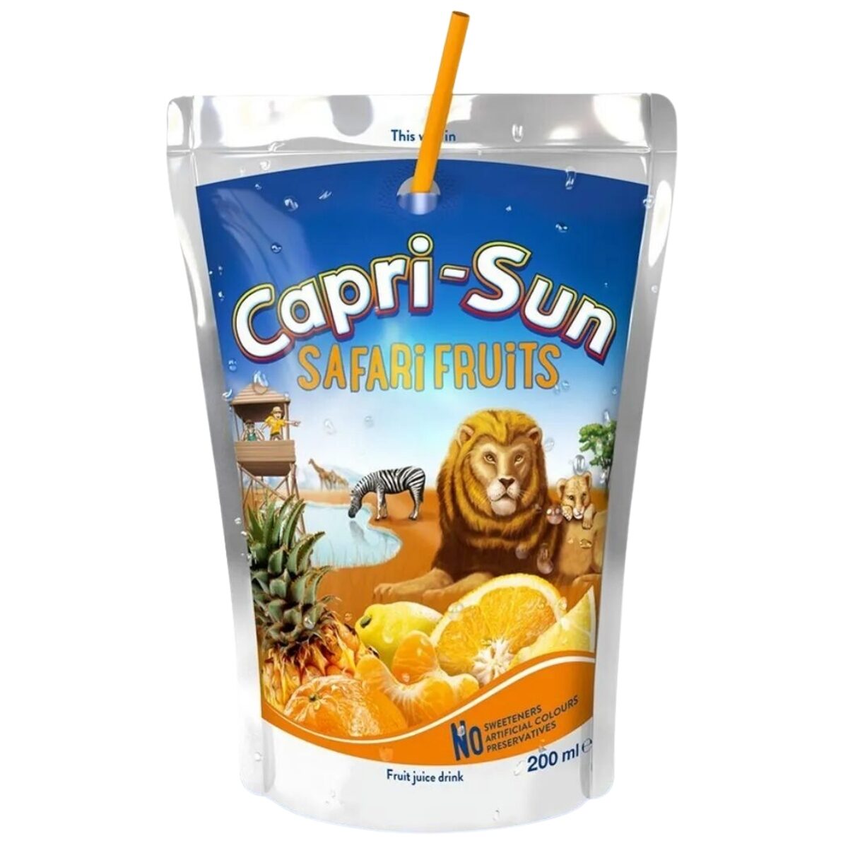 Bautura necarbogazoasa Capri Sun Safari Fruits Drink, 0.2 l