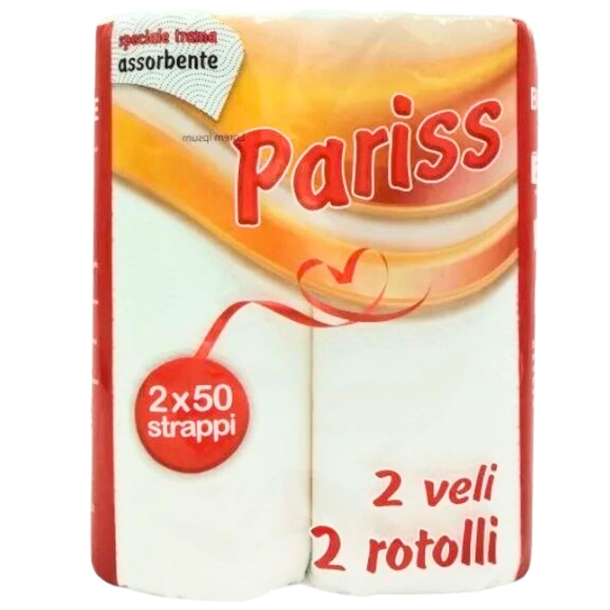 Prosop Bucatarie 2 straturi, 50 foi, 2 role, Pariss