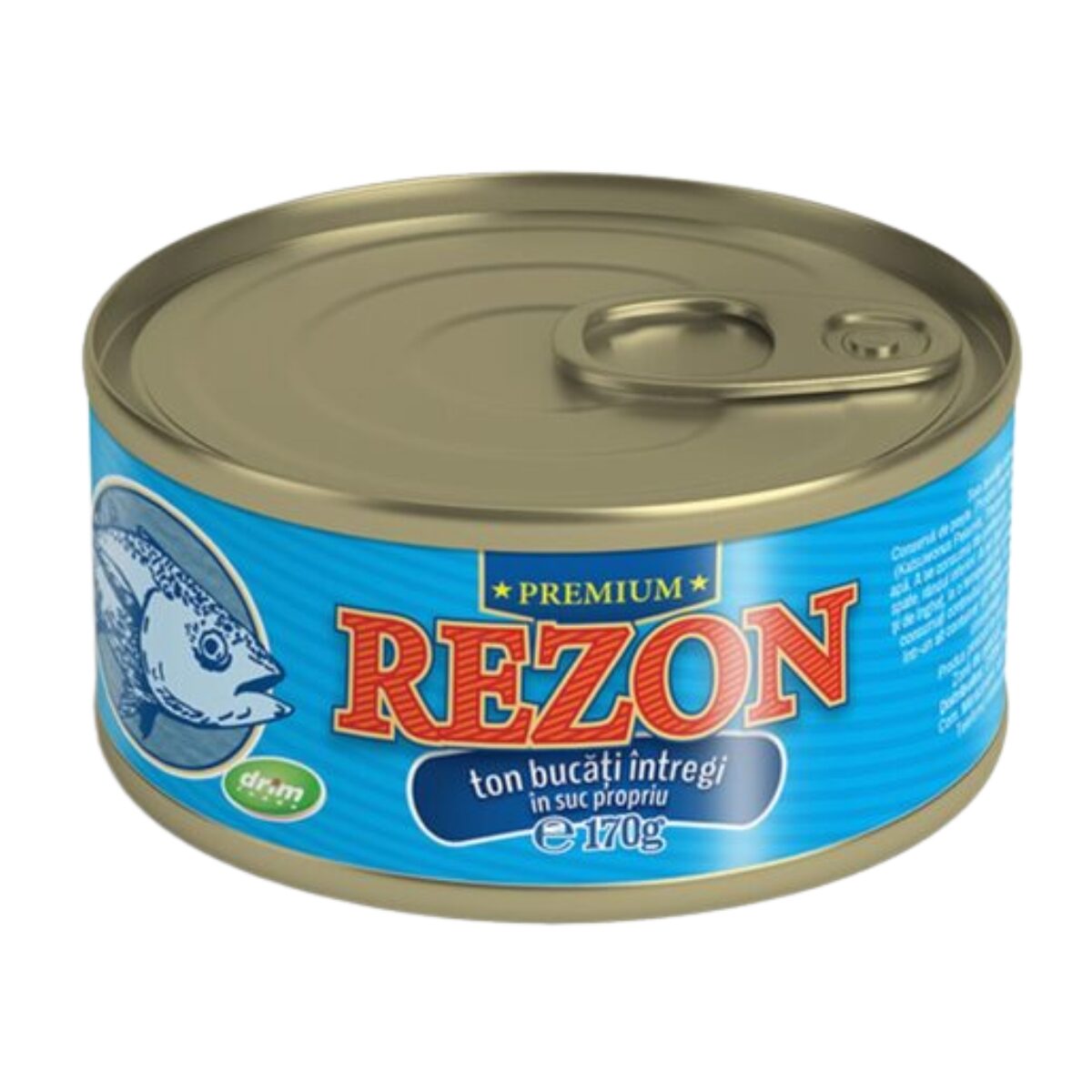 Conserva de ton bucati intregi in suc propriu Rezon, 160g