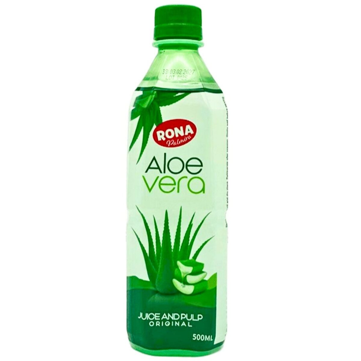 Bautura racoritoare pe baza de aloe, Rona, 500ml, SGR
