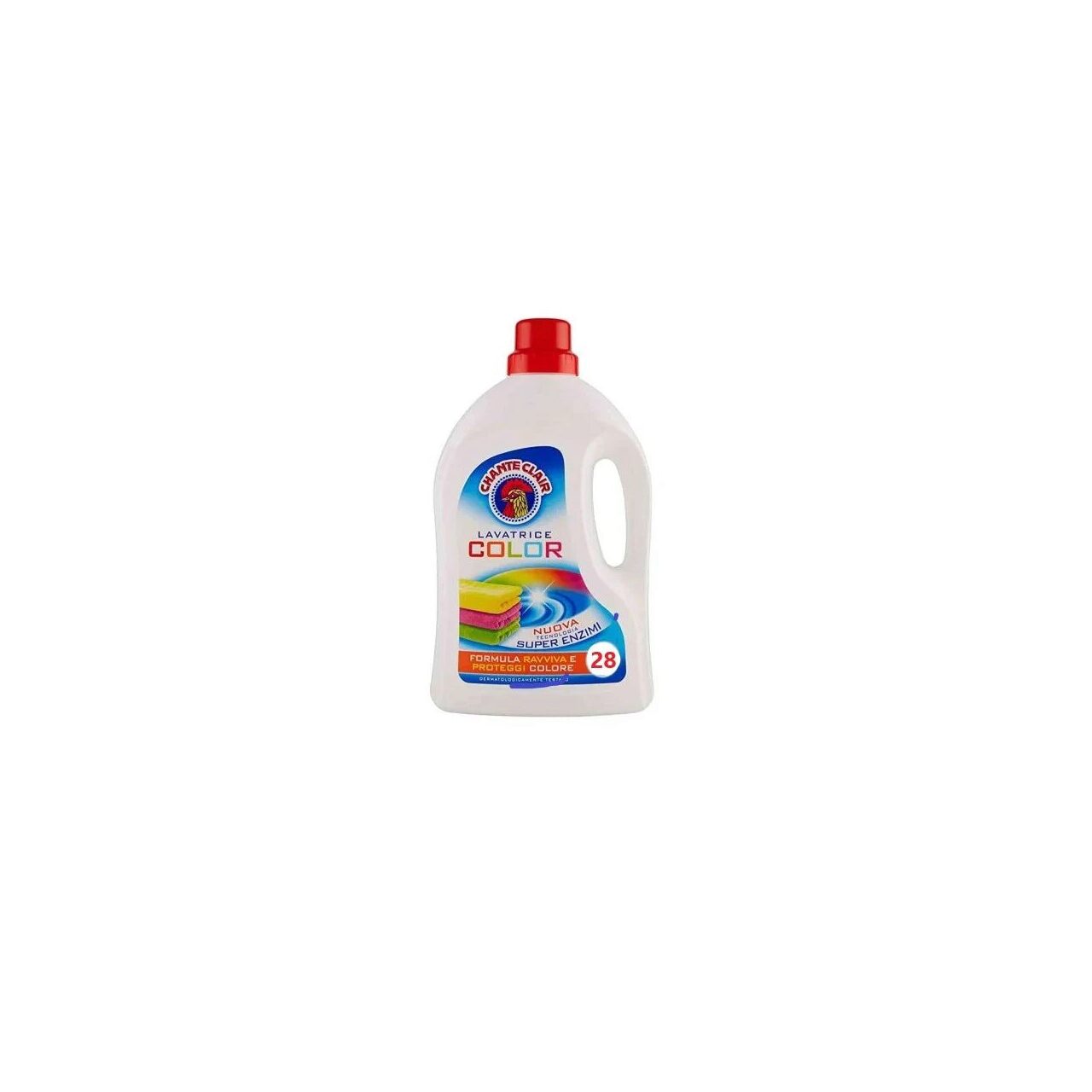 Detergent haine lichid Chanteclair 28 spalari, 1.26l, color
