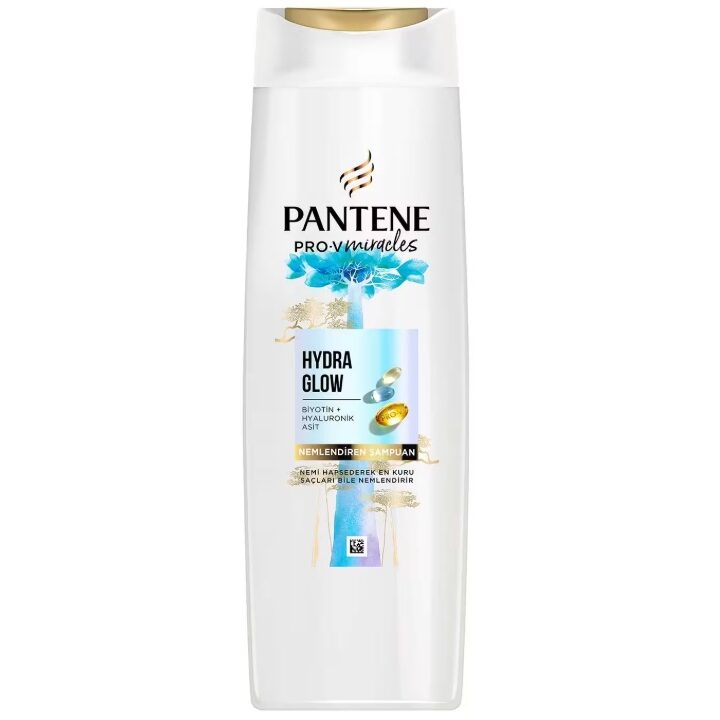Pantene PRO‑V Hydra Glow Șampon 325 ml – hidratare intensă și strălucire pentru păr uscat