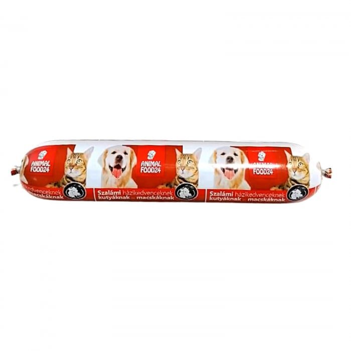 Salam pentru caini si pisici, Animal Food cu vita, 1kg