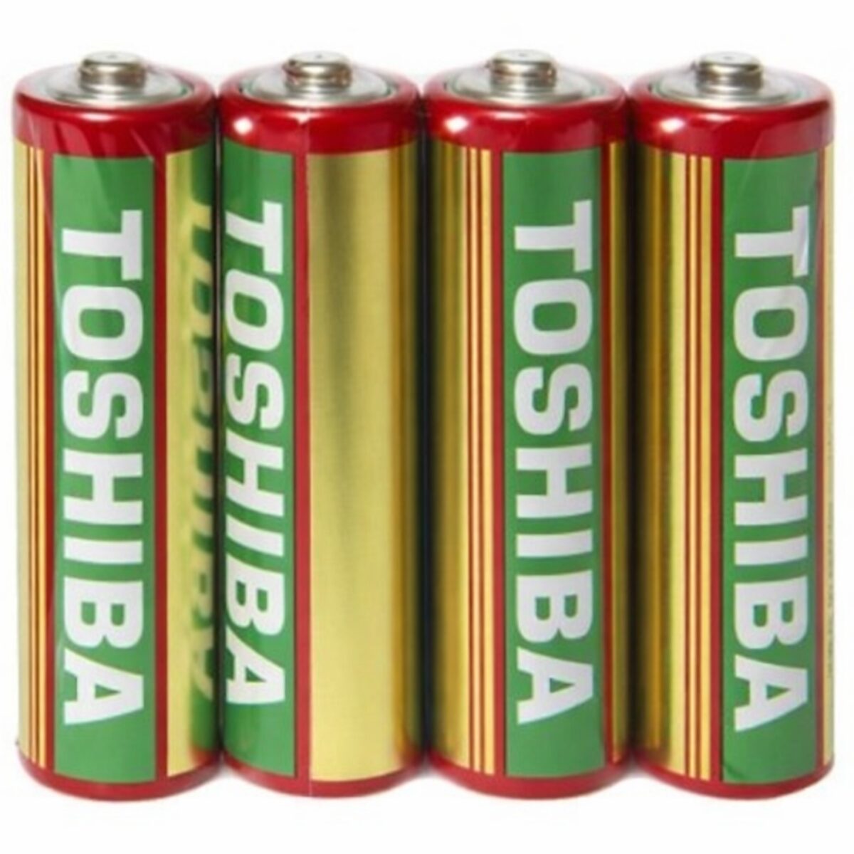 Set 4 baterii AA, Toshiba Heavy Duty, R6, 1.5V, ambalate in folie