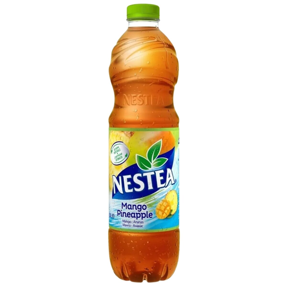 Bautura racoritoare Ice Tea cu aroma de mango si ananas Nestea, 1.5L, SGR
