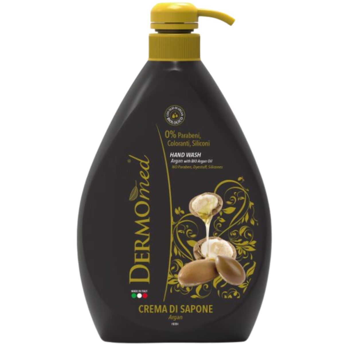 Sapun lichid crema Dermomed cu argan, 1000 ml