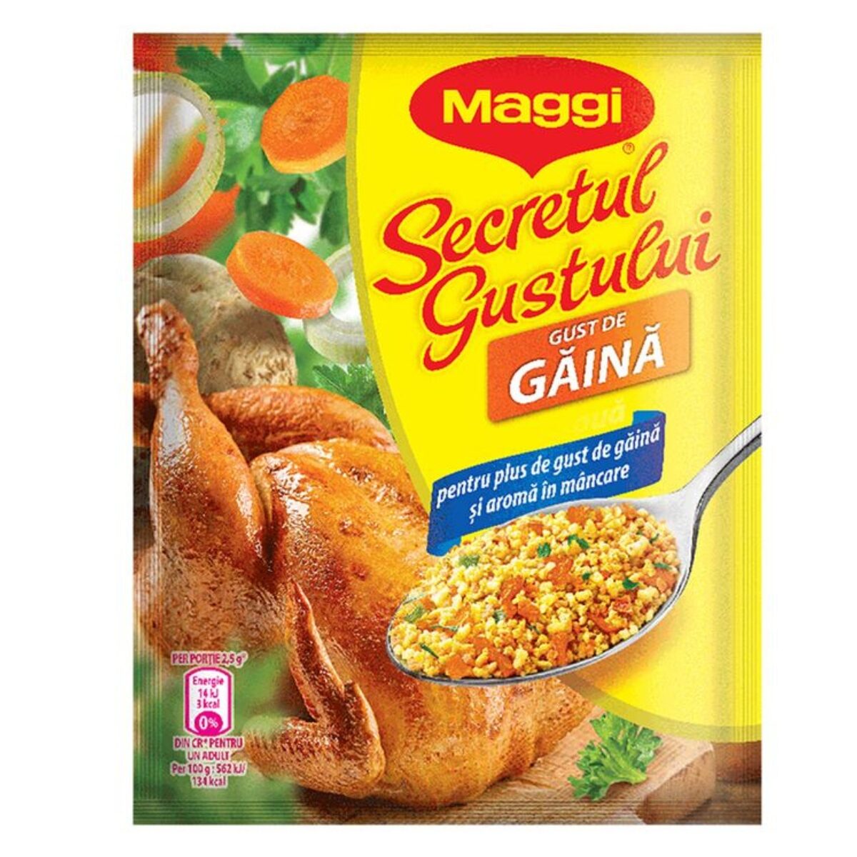 Baza pentru mancare cu gust de gaina Maggi Secretul Gustului, 75g