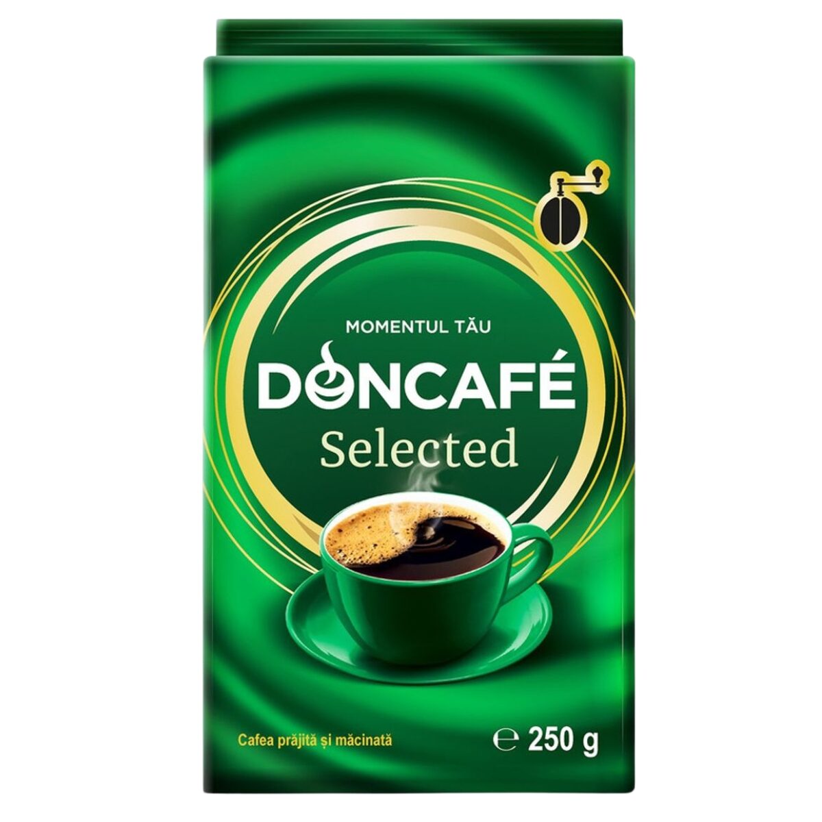 Cafea macinata si prajita Doncafe Selected, 250 g