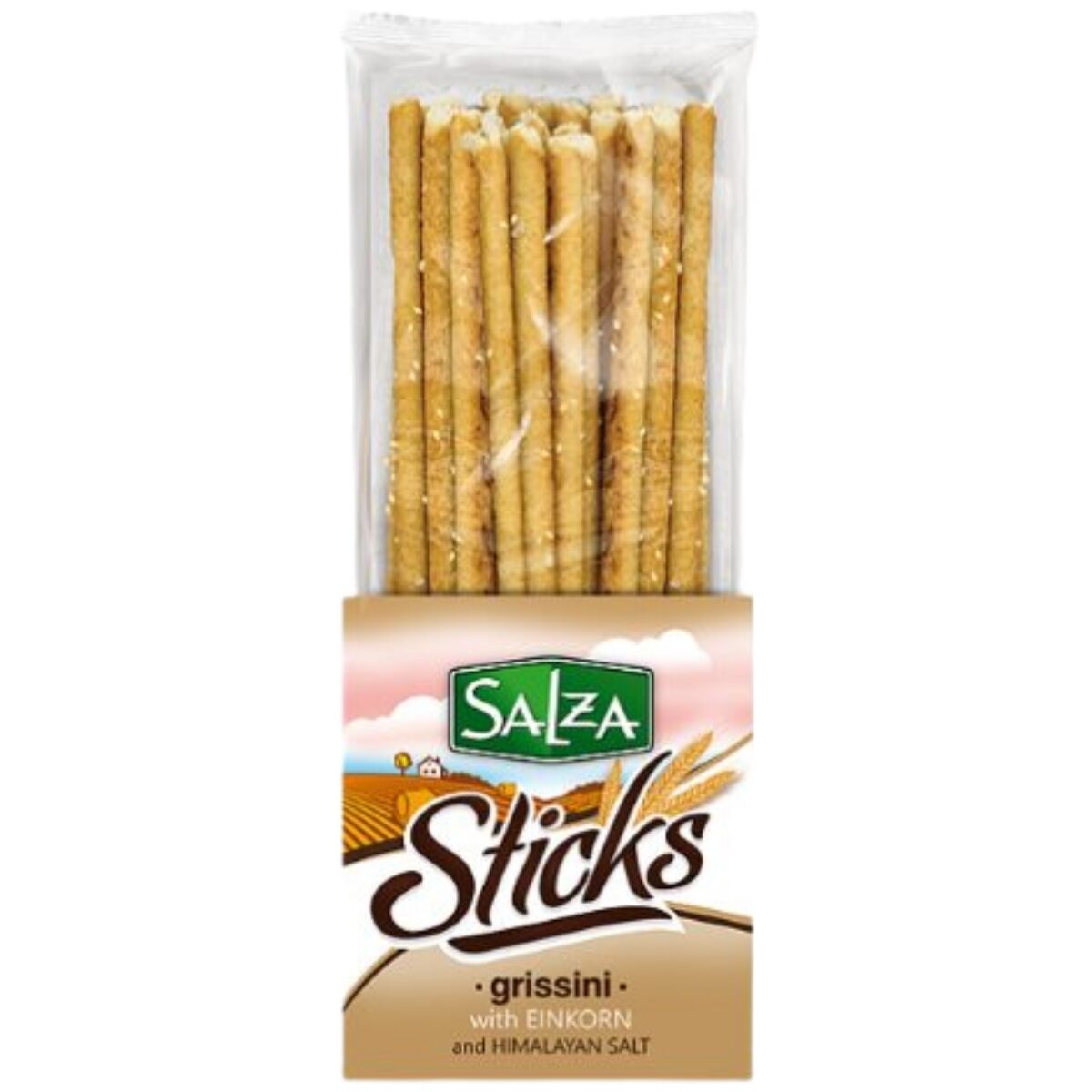 Sticks Grissini cu Alac și Sare de Himalaya 220g — Grissini with Einkorn and Himalayan Salt