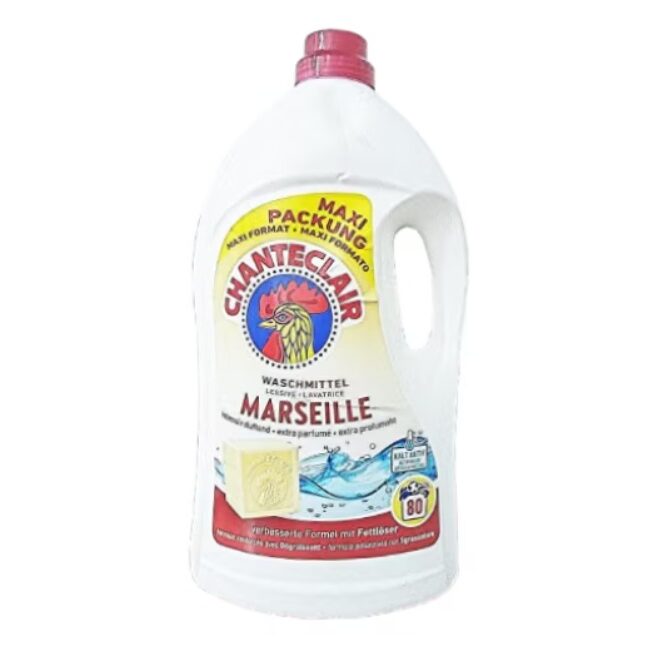 Detergent de rufe Chanteclair Marseille, 3600 ml, 80 spalari