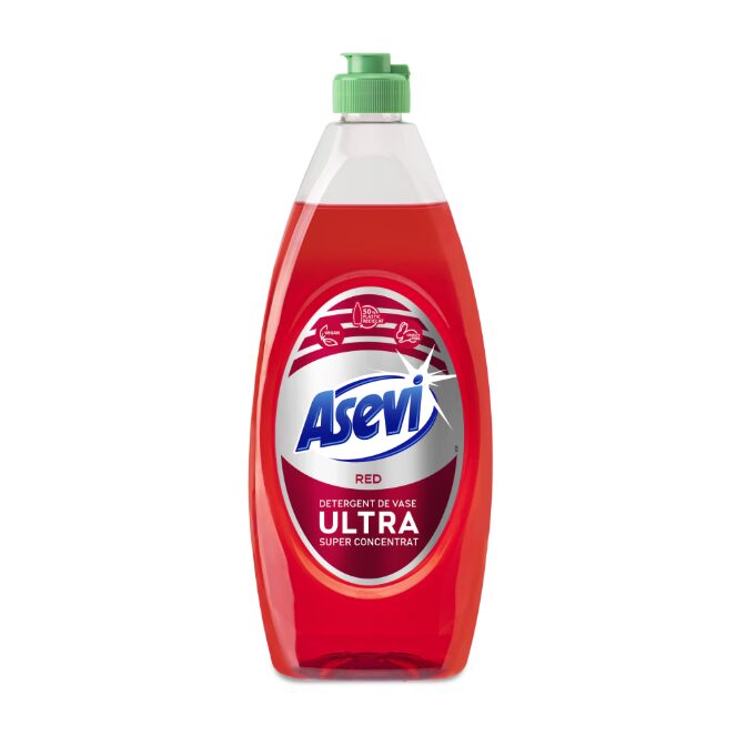 Detergent de vase Asevi Ultra, Red, 650ml