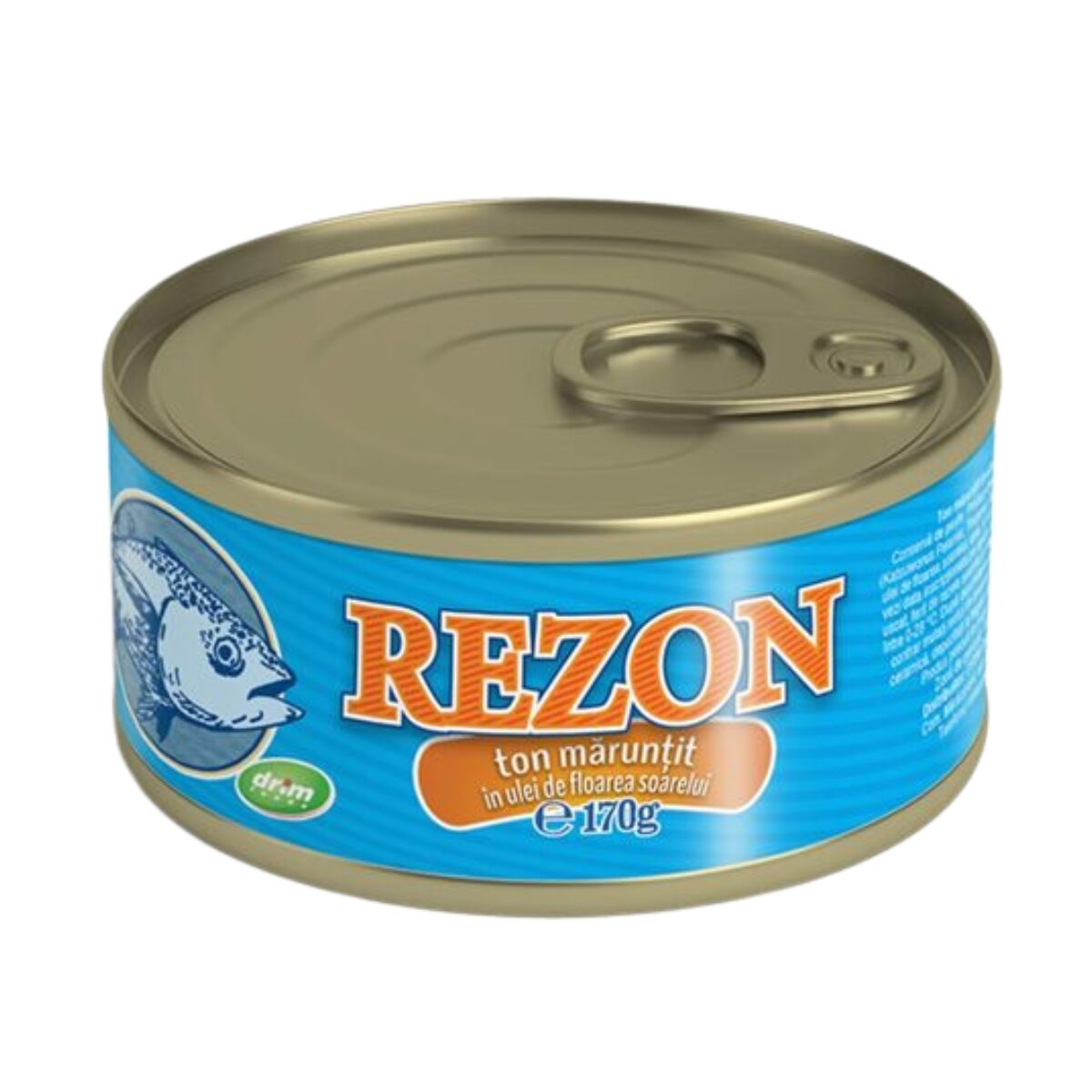 Conserva de ton marunțit in ulei de floarea soarelui Rezon 170g