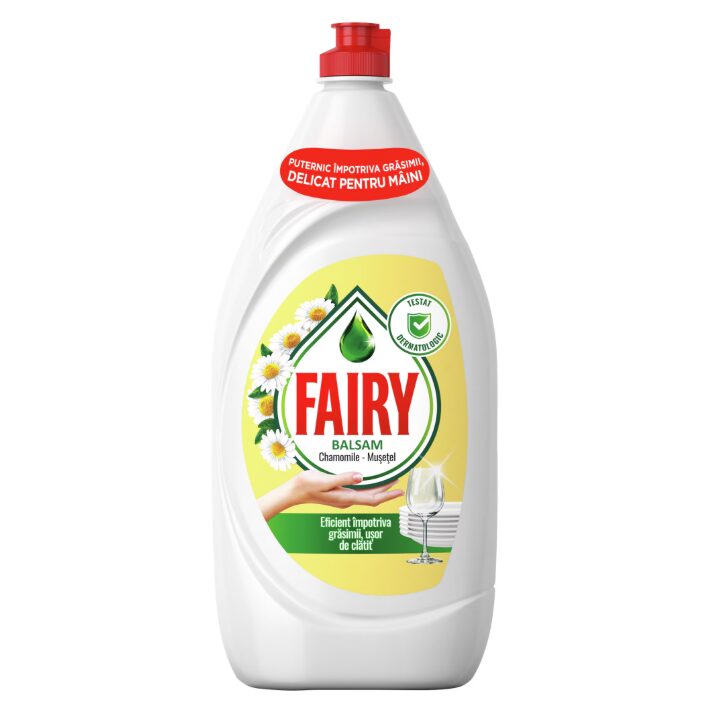 Detergent de vase Fairy Sensitive Chamomile, 800 ml