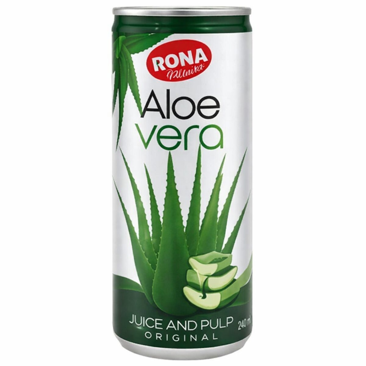 Bautura racoritoare pe baza de aloe, Rona, 240ml, SGR