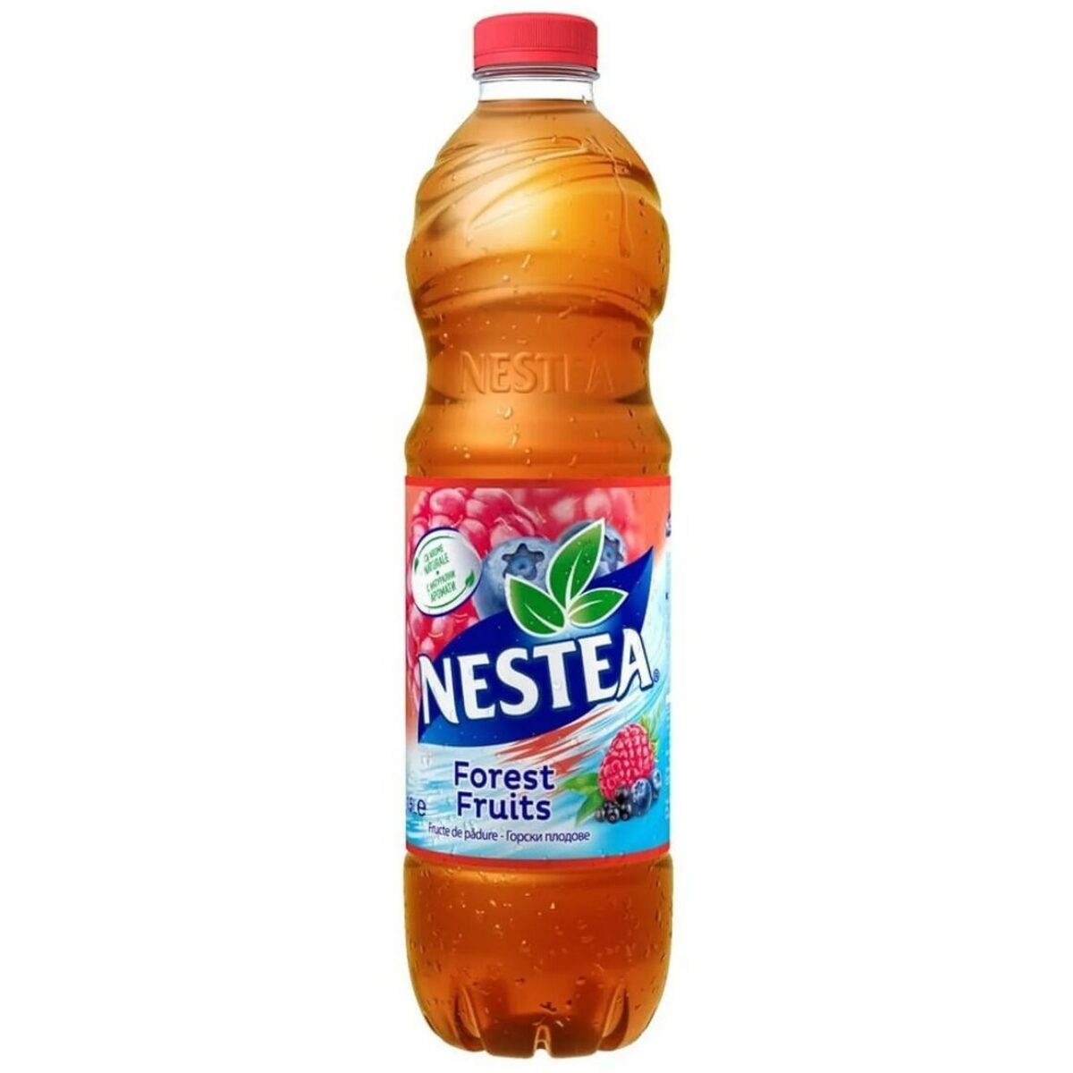 Bautura racoritoare Ice Tea cu aroma de fructe de padure Nestea, 1.5L, SGR