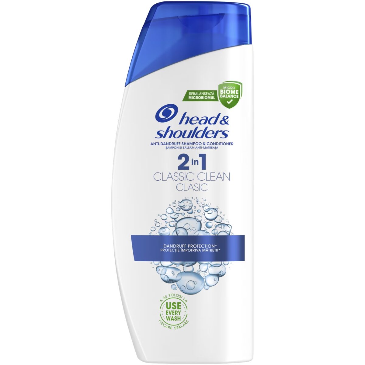 Sampon anti-matreata Head&Shoulders Classic Clean 2-in-1 pentru par normal, 200 ml