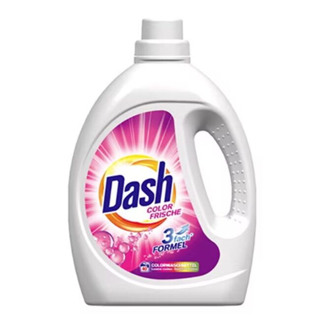 Detergent rufe automat Dash Color Fresh, 2.2L, 40 spalari