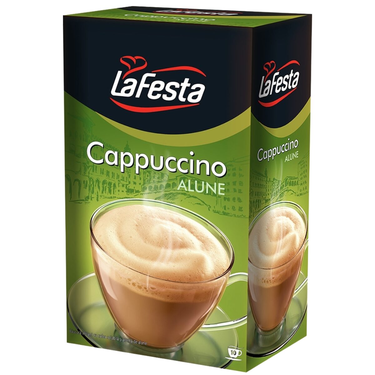Capuccino La Festa cu alune 125 g, 8 bucati