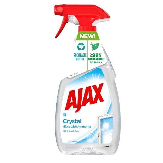 Solutie curatat geamuri Ajax Super Effect Anti-aburire, 500ml