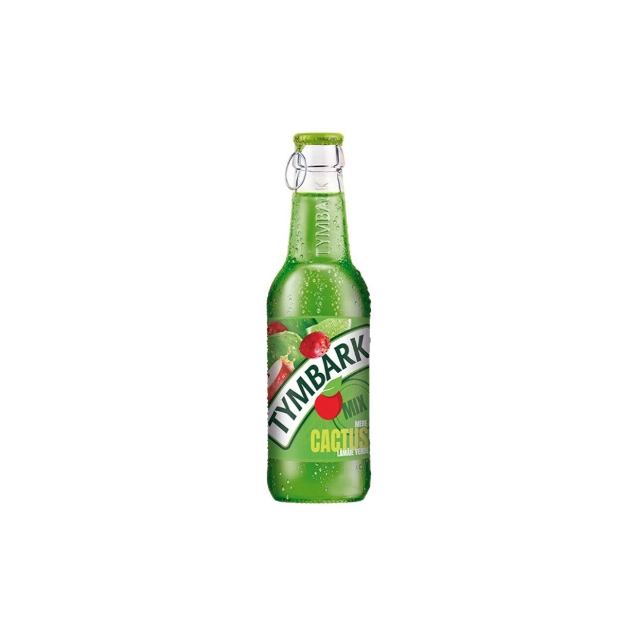 Bautura racoritoare Tymbark Mix cu mere, cactus si lime, sticla, 0.25 l SGR