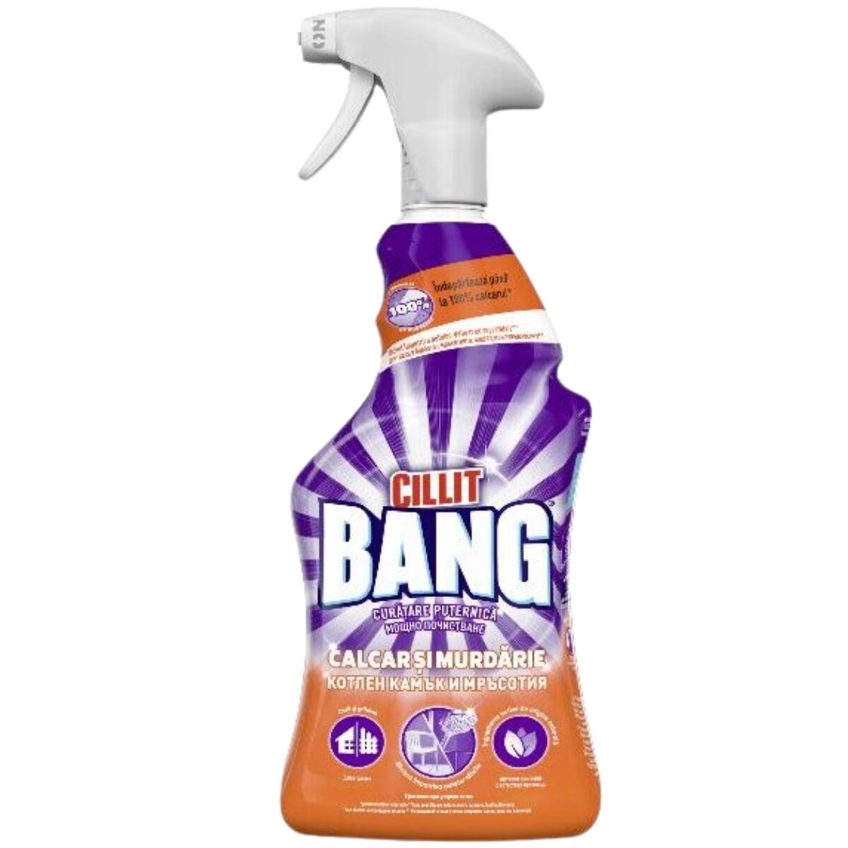 Detergent suprafete Cillit Bang Zero calcar, 750 ml