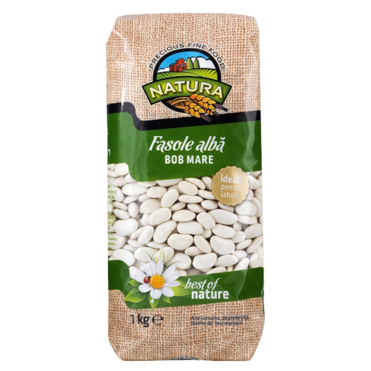 Fasole bob mic, Natura, 1000g