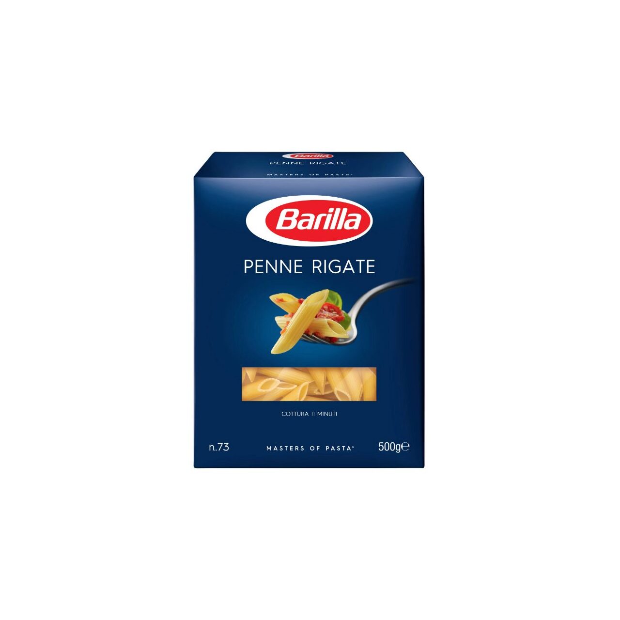 Paste scurte penne rigate n.73, Barilla, 500g
