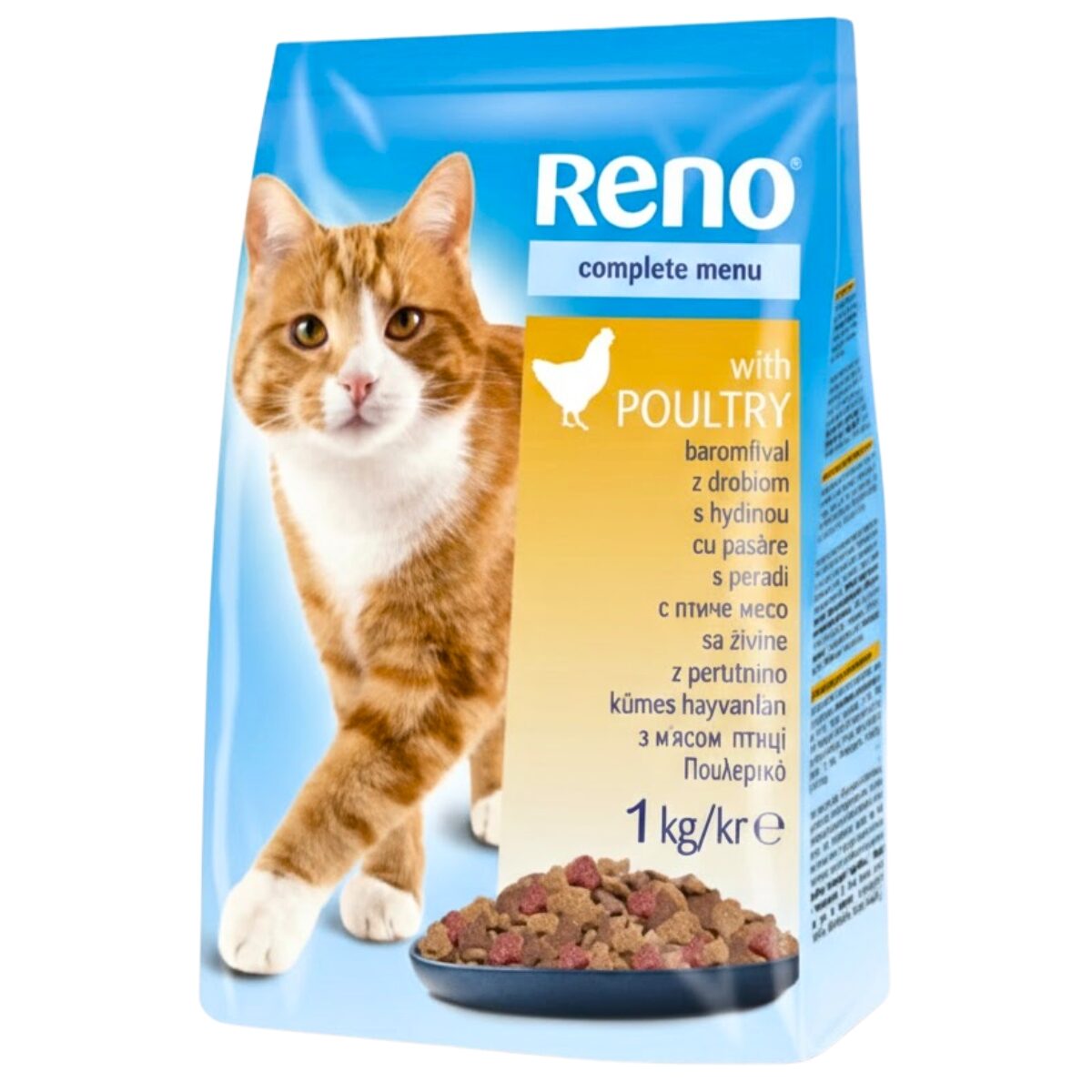 Hrana Pisici Pui Reno 1kg