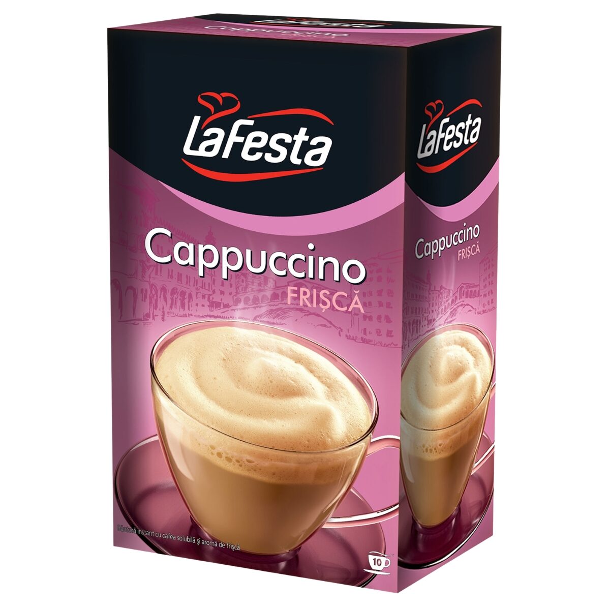 Cappuccino cu frisca La Festa 125g, 8 bucati