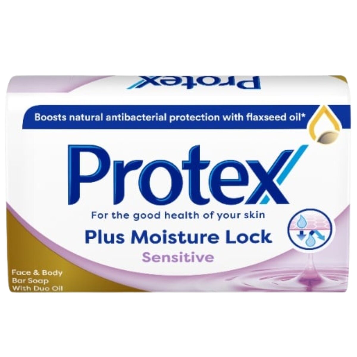 Sapun solid antibacterian Plus Moisture Lock Sensitive, 90g, Protex