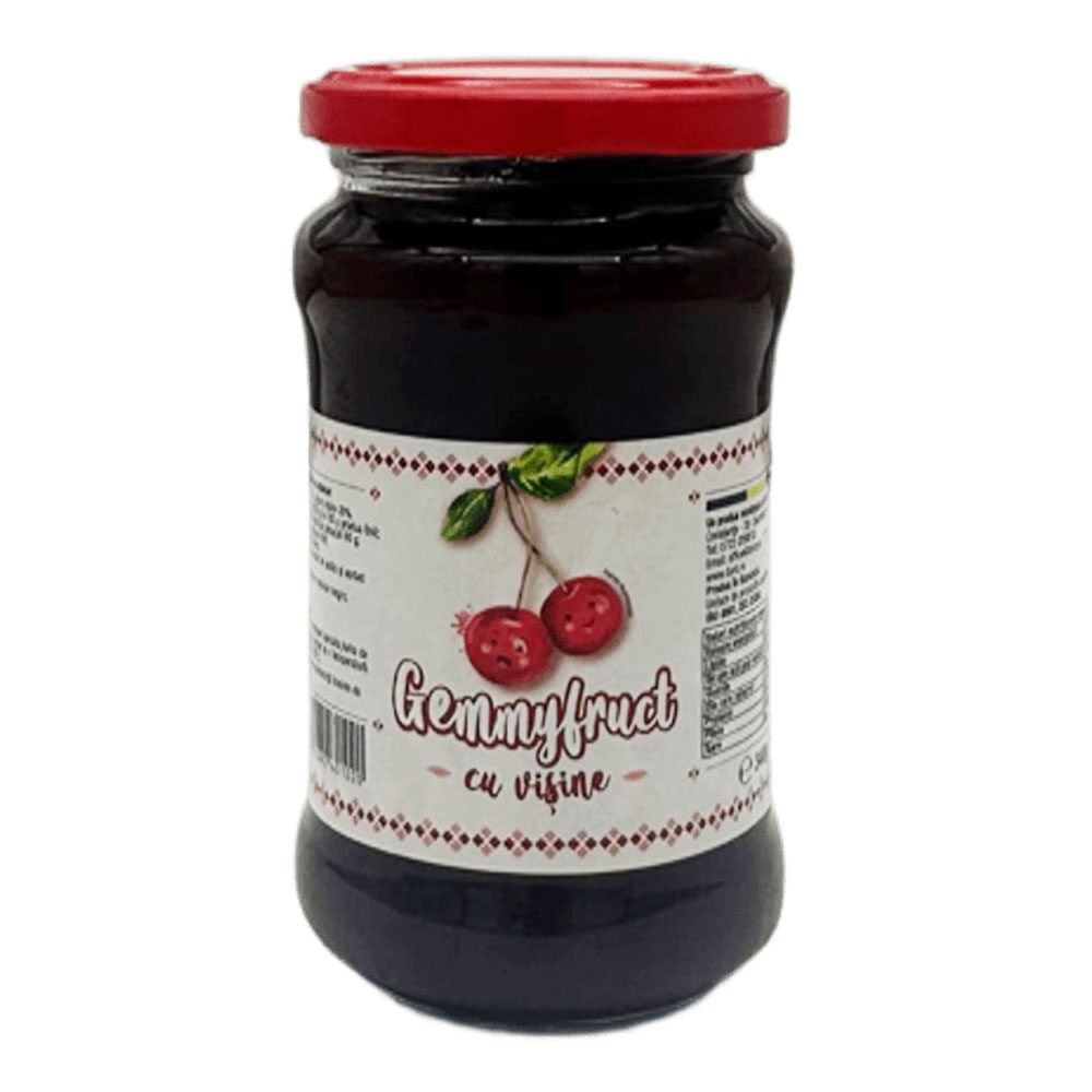 Pasta tartinabila cu aroma de visine Gemmyfruct 340g