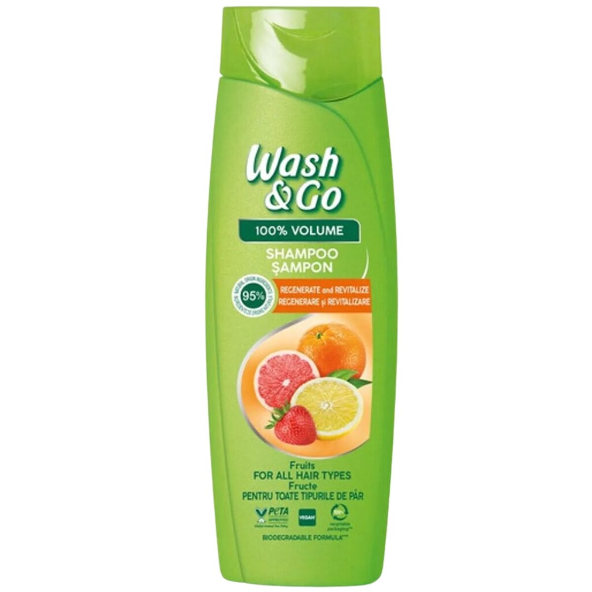 Sampon Wash&Go Fruits, 360ml