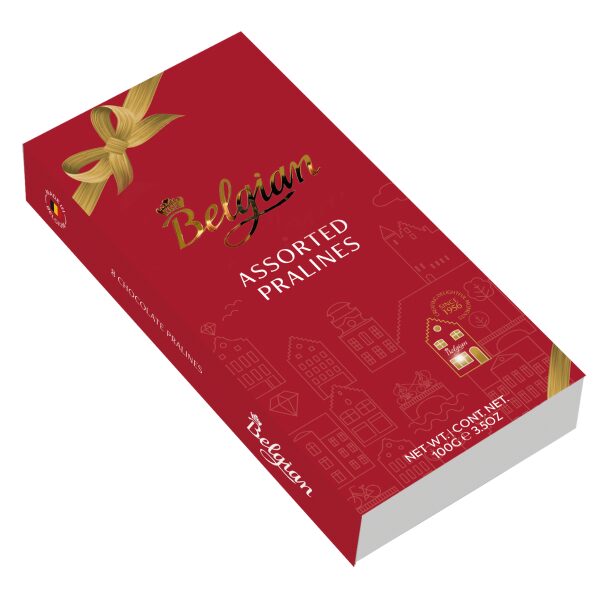 Praline asortate The Belgian Red 100g