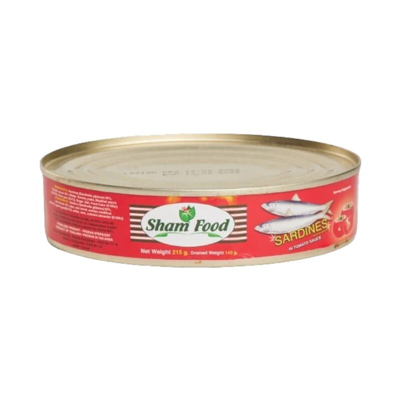Conserva de sardine cu sos tomat Sham, 215g