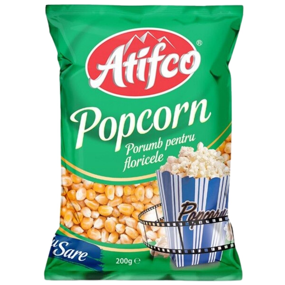 Popcorn Cu Sare Atifco, 200g