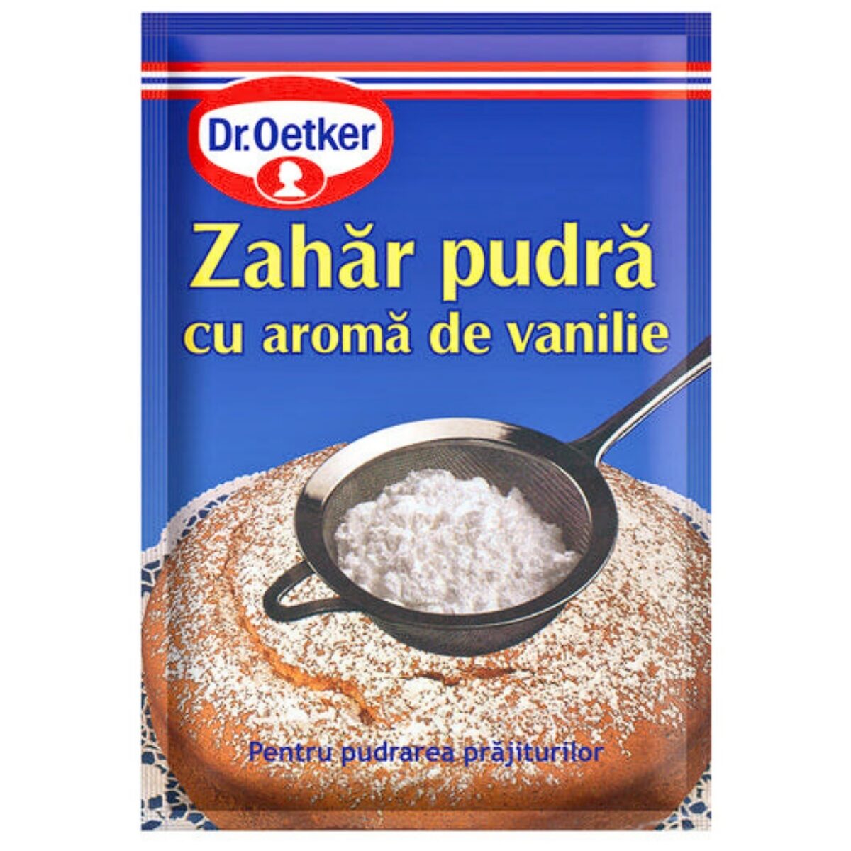 Zahar pudra cu aroma de vanilie Dr. Oetker, 80 g