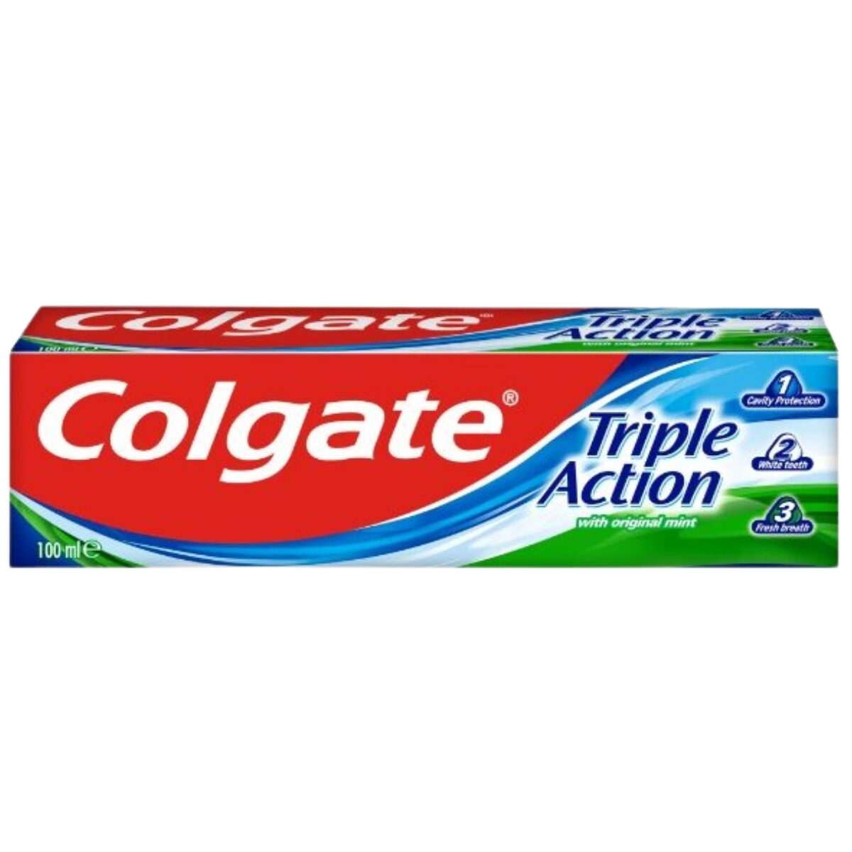 Pasta de dinti Colgate Triple Action, 100 ml