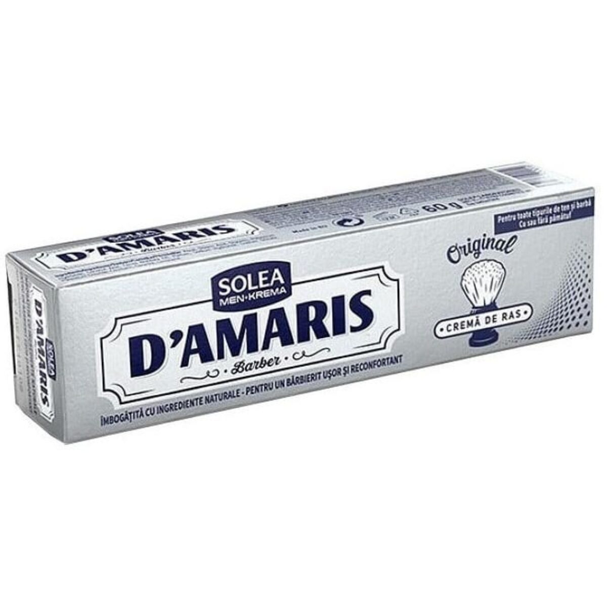 Crema de barbierit D'amaris Original, 60 g