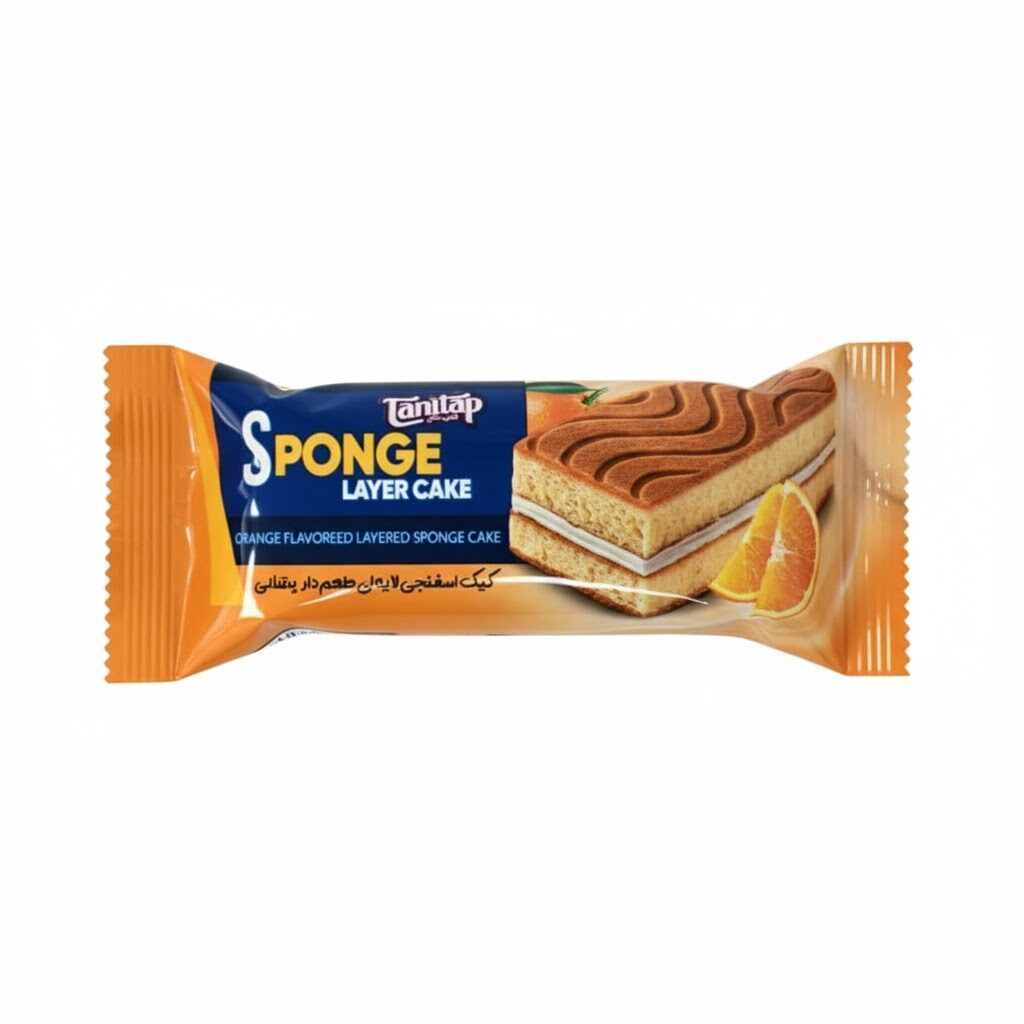 Sponge Cake Tanitap cu Cremă de Portocale 50 g